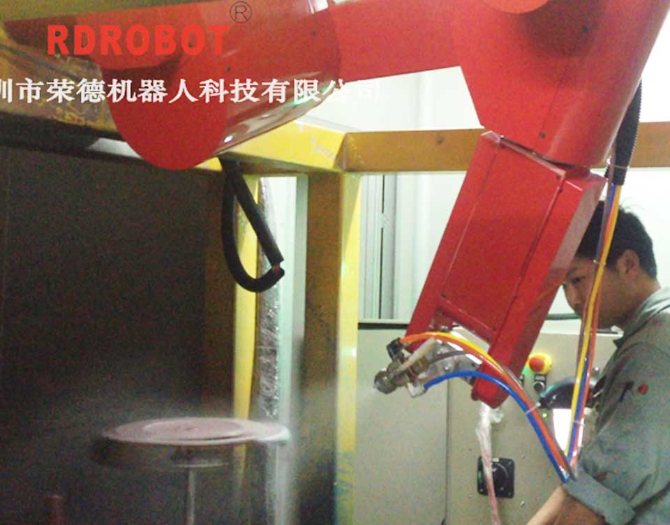 掃地機器人外殼自動噴漆設(shè)備