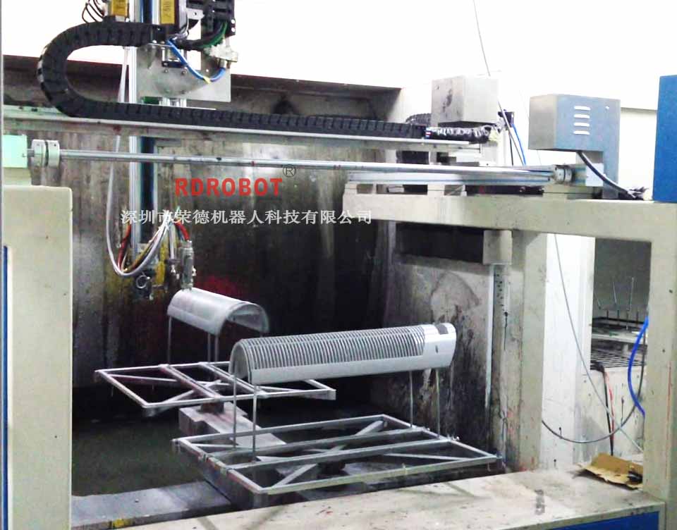 空調(diào)外殼往復(fù)式噴漆機