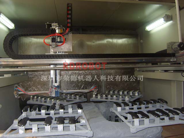 遙控器外殼自動(dòng)噴漆線